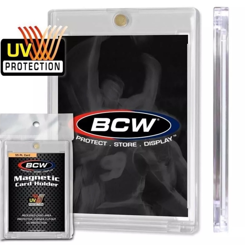 BCW Magnetic Sports/Trading Card Holder-1-MCH-55 - 55 Pt Card.